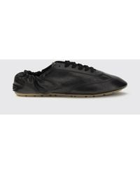 Saint Laurent - Lewis Leather Sneakers - Lyst