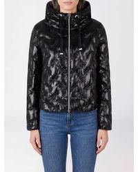 Herno - Plumífero Corto De Nailon Acolchado Con Capucha Y Cremallera - Lyst