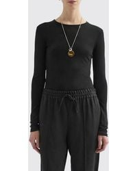 Jil Sander - Basic Viscose Knit Top - Lyst