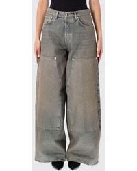 Haikure - Ziggy Mid-Rise Wide Leg Jeans - Lyst