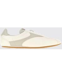 Bottega Veneta - Shot Low Top Bicolour Calf Leather Trainers With Round Toe - Lyst