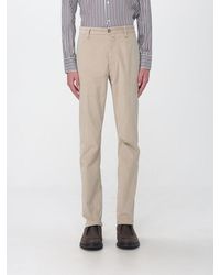 Brooksfield - Slim Fit Mid-Rise Velvet Pants - Lyst