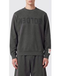 Golden Goose - Contrast Logo Cotton Crewneck Sweatshirt - Lyst