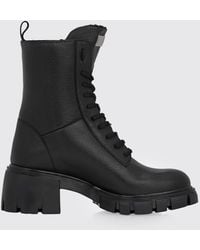 Philipp Plein - Lace-Up Combat Boots - Lyst