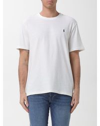 Polo Ralph Lauren - Cotton T-Shirt With Logo - Lyst