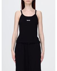 DISCLAIMER - Slim Fit Stretch-Cotton Top With Contrast Logo - Lyst