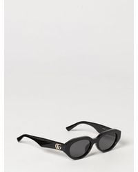 Gucci - Gg Monogram Acetate Cat-Eye Sunglasses - Lyst