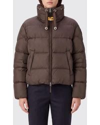 Parajumpers - Short Quilted Down Jacket With Funnel Neck And Drawstring - Lyst