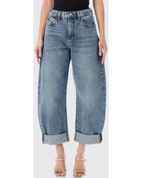 FRAME - Vaqueros Baggy De Denim De Algodón - Lyst
