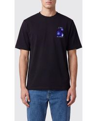 CASABLANCA - Graphic Print Organic Cotton Crew-Neck T-Shirt - Lyst
