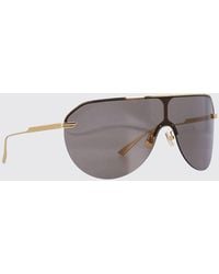 Bottega Veneta - Long Ribbon Shield Aviator Sunglasses - Lyst