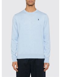 Polo Ralph Lauren - Basic Crewneck Sweater With Mini Logo - Lyst