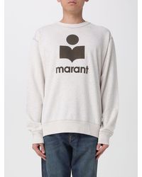 Isabel Marant - Cotton Logo Crewneck Sweatshirt - Lyst