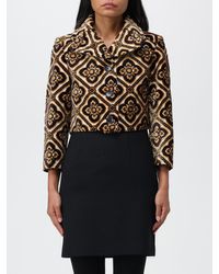 Etro - Mini Velvet Cropped Jacket - Lyst