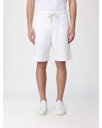 Vision Of Super - Cotton Jogging Shorts With Elasticated Drawstring Waist - Lyst