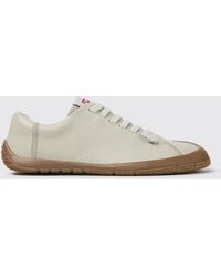 Camper - Peu Path+ Smooth Leather Slip-On Sneakers With Elastic Laces - Lyst
