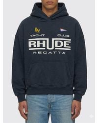Rhude - Cotton Hoodie - Lyst