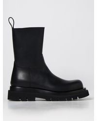 Bottega Veneta - Puddle Leather Chelsea Boots - Lyst