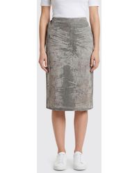 DIESEL - Denim Pencil Skirt - Lyst
