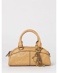 Chloé - Chlo&Eacute Bowling Ledertasche Mit Tupfenprägung - Lyst
