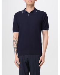Kangra - Cotton Knit Polo Shirt - Lyst