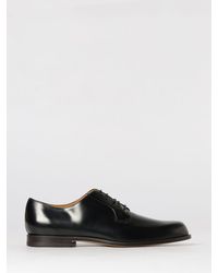 Tod's - Brushed Leather Derby Shoes - Lyst