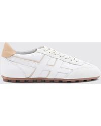 Hogan - Olympia Leather Sneakers - Lyst