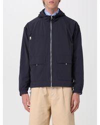 Carrera - Nylon Windbreaker Jacket With Hood And Multiple Pockets - Lyst