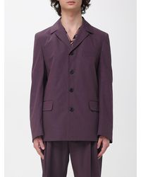 Dries Van Noten - Viscose Single-Breasted Blazer - Lyst