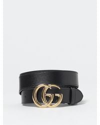 Gucci - Gg Marmont Leather Belt - Lyst