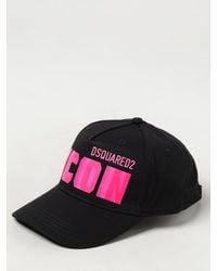 DSquared² - Cappello in twill con logo - Lyst