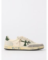Premiata - Bskt Clay Leather Sneakers - Lyst