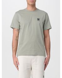 Belstaff - Cotton T-Shirt With Logo - Lyst