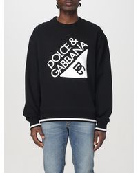 Dolce & Gabbana - Sweatshirt Mit Logodruck - Lyst
