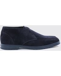 Doucal's - Suede Chukka Boots With Raised Apron - Lyst
