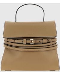 Moschino - Tie Me Leather Bag - Lyst