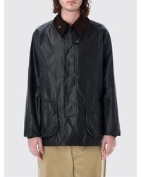 Barbour - Bedale Relaxed Fit Waxed Cotton Jacket With Velvet Collar - Lyst