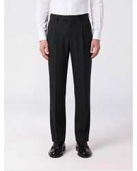 Lardini - Slim Fit Pleated Tailored Trousers - Lyst