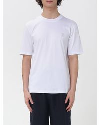 Brunello Cucinelli - Cotton T-Shirt With Logo - Lyst