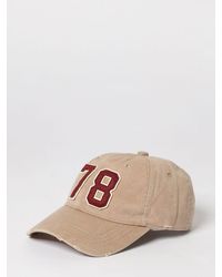 Golden Goose - Journey Washed Canvas 78 Patch Baseball Cap - Lyst