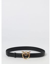Pinko - Love Berry Leather Belt - Lyst