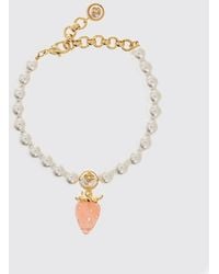 CASABLANCA - Strawberry Synthetic Bracelet With Pendant - Lyst