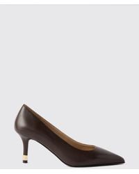 Furla - Aria Smooth Leather Pumps With A Mid-Stiletto Heel And Almond Toe - Lyst