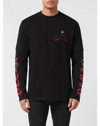 Philipp Plein - Cotton T-Shirt With Logo - Lyst