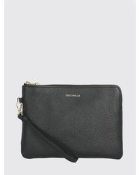 Coccinelle - C-Me Softy Grained Leather Pouch - Lyst
