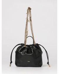 Chloé - Chlo&Eacute Mini Icons Nappa-Beuteltasche - Lyst
