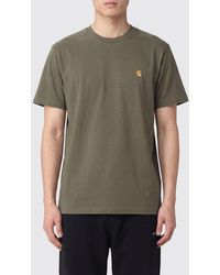 Carhartt - Cotton T-Shirt With Embroidered Logo - Lyst