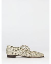 CAREL PARIS - Ariana Woven Leather Ballet Flats - Lyst