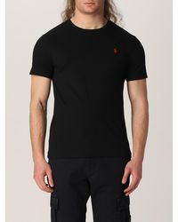 Polo Ralph Lauren - Cotton T-shirt With Logo - Lyst