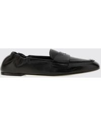 Stuart Weitzman - Square-Toe Slingback Loafers - Lyst